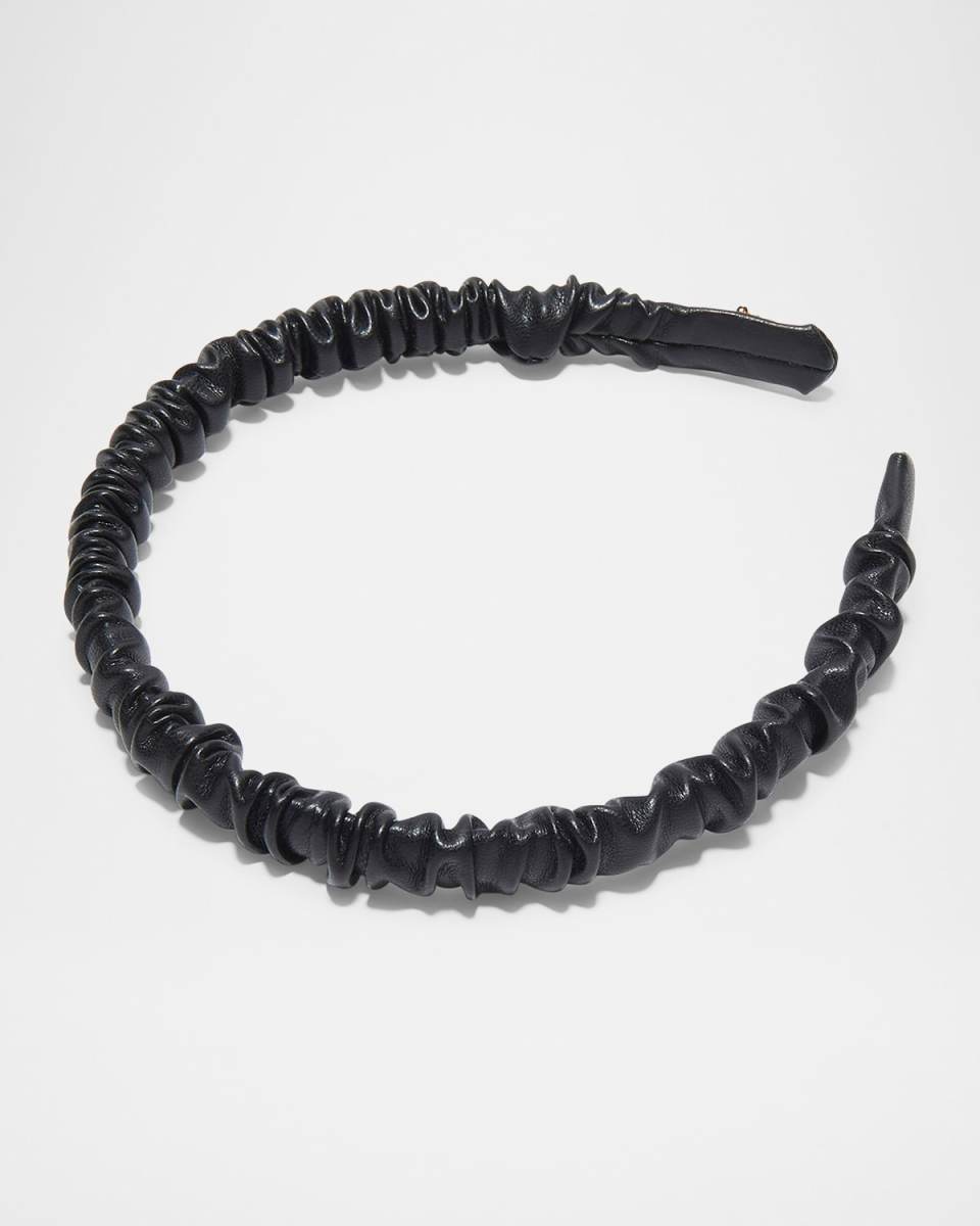 Jessie Faux Leather Headband